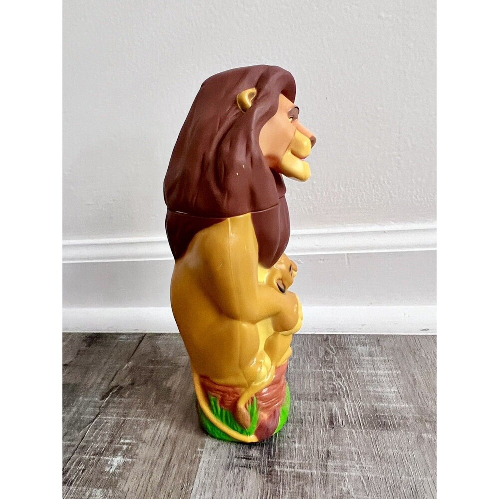 Lion King Vintage 90s 8.5” Empty Shampoo Bottle Disney Collectible Mufasa Simba - Picture 3 of 7
